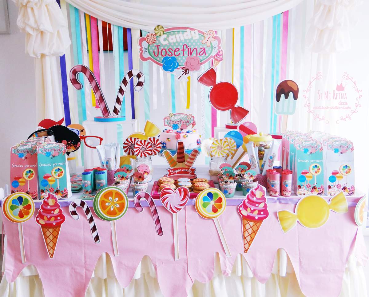 Candy / Sweets / Dessert Birthday Party Ideas Photo 1 of 15 Catch