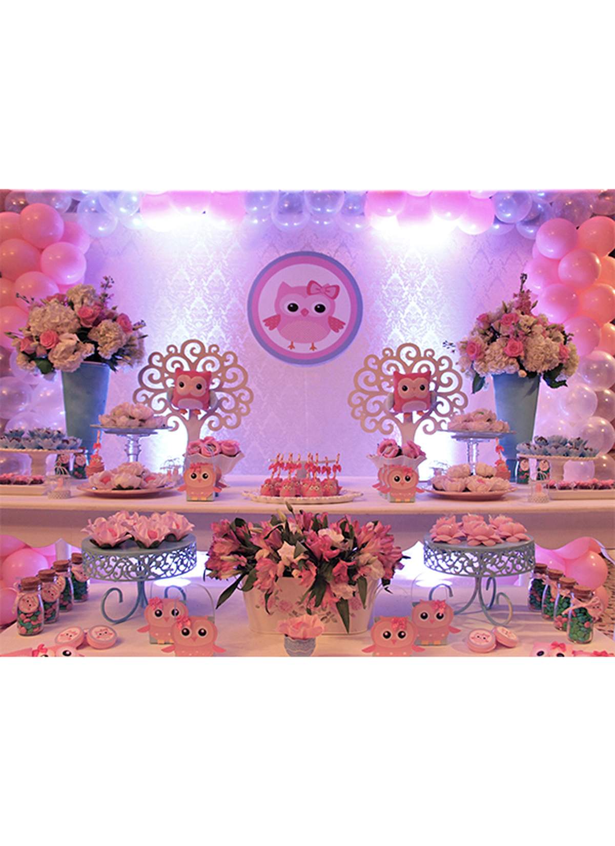 Pitra's first Bday!!! - Pink Owl