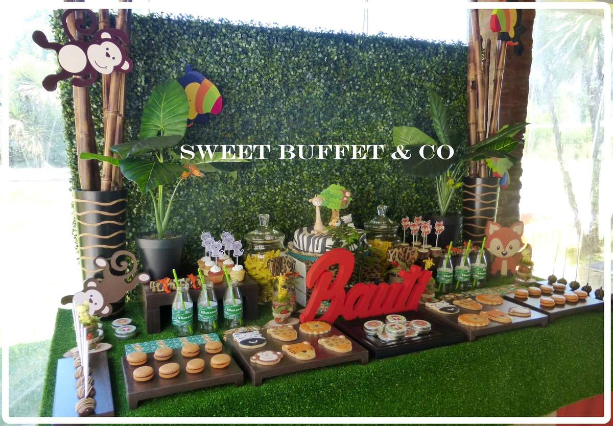 Jungle Birthday Party Ideas Photo 4 of 9 Catch My Party