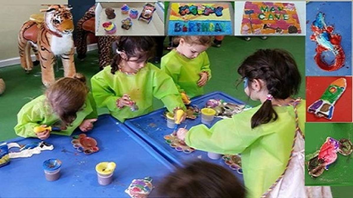 Pony Ride and Craft Party - Pony Ride and Plaster Painting