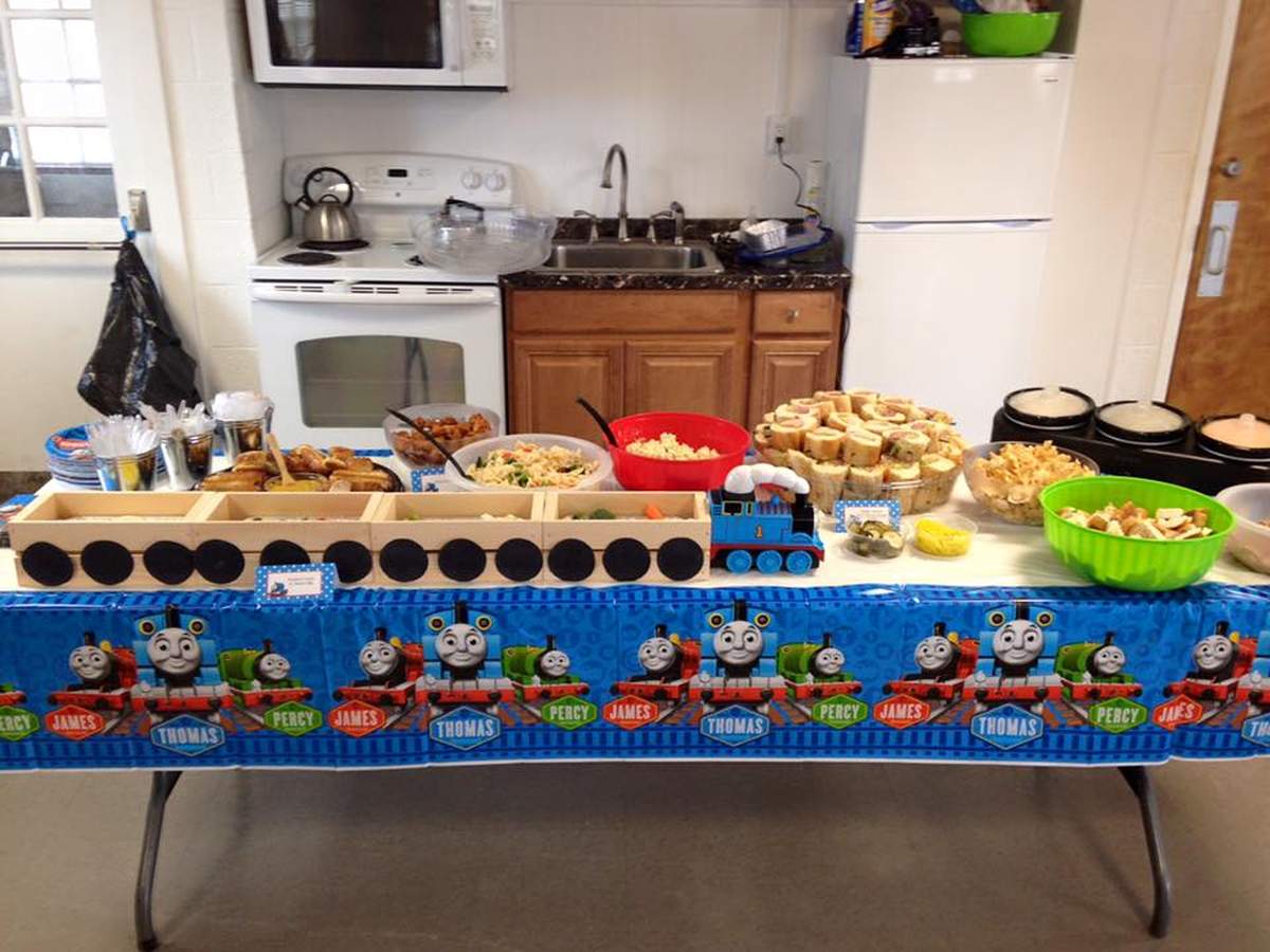 Ben's 3rd Birthday Party - Thomas the Train