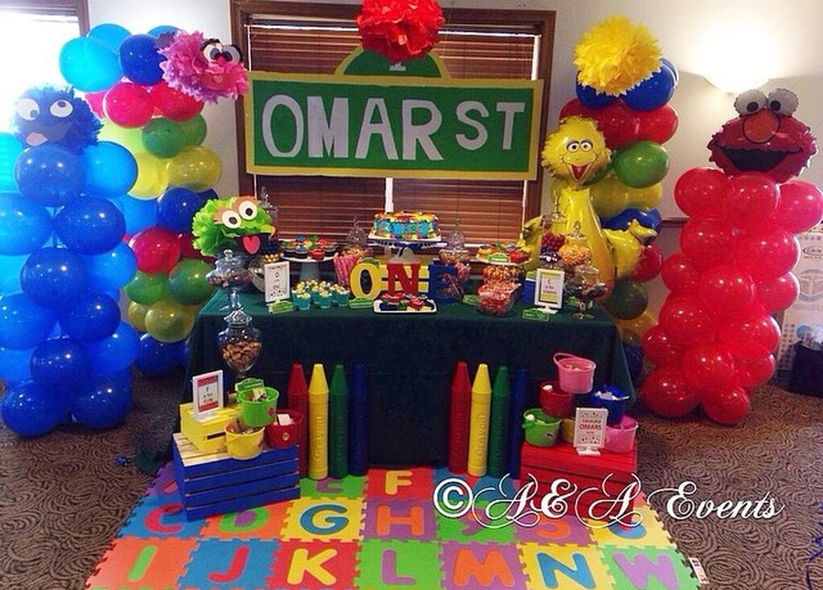 Sesame Street party - Sesame Street