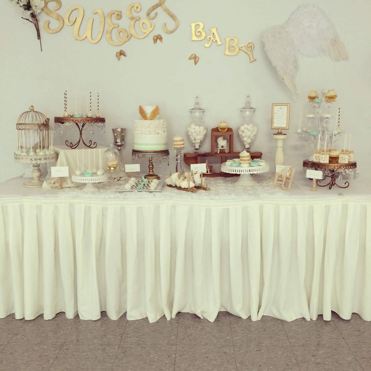 Sweet Angel Shower - Neutral Baby Shower 