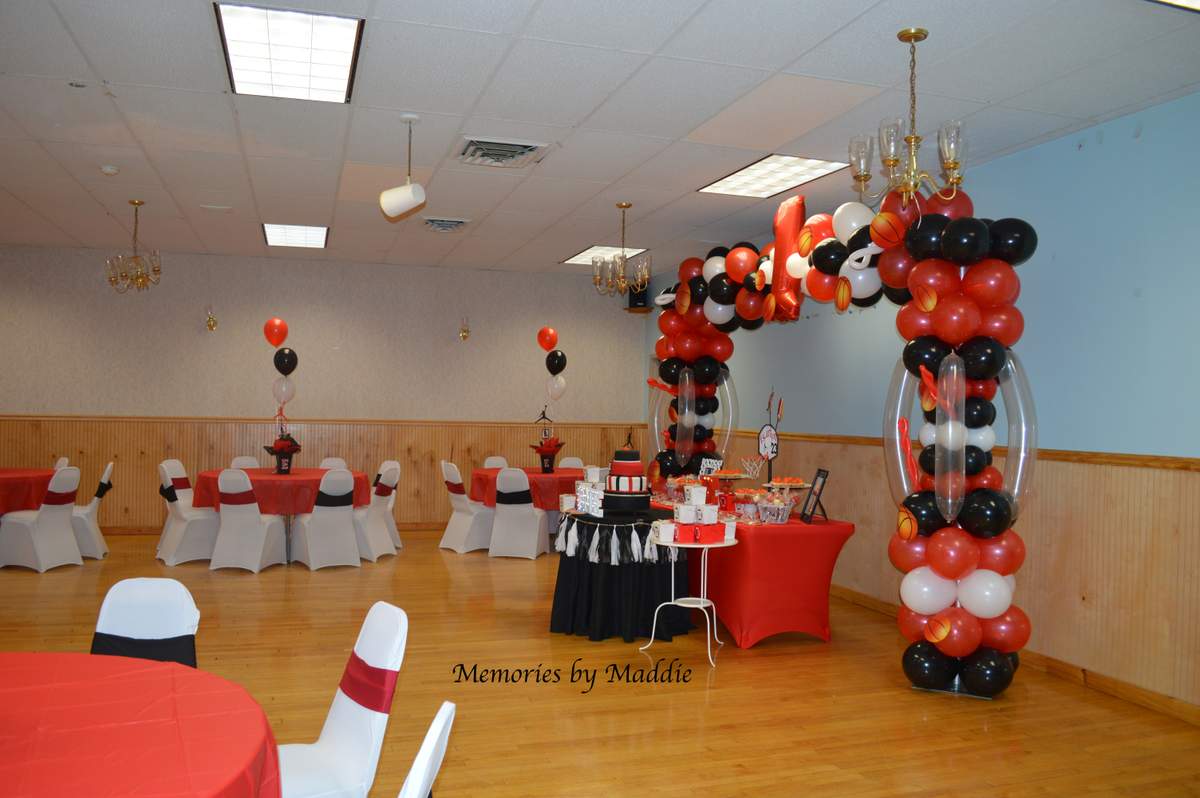 Michael Jordan Basketball Birthday Party Ideas Photo 10 of 18