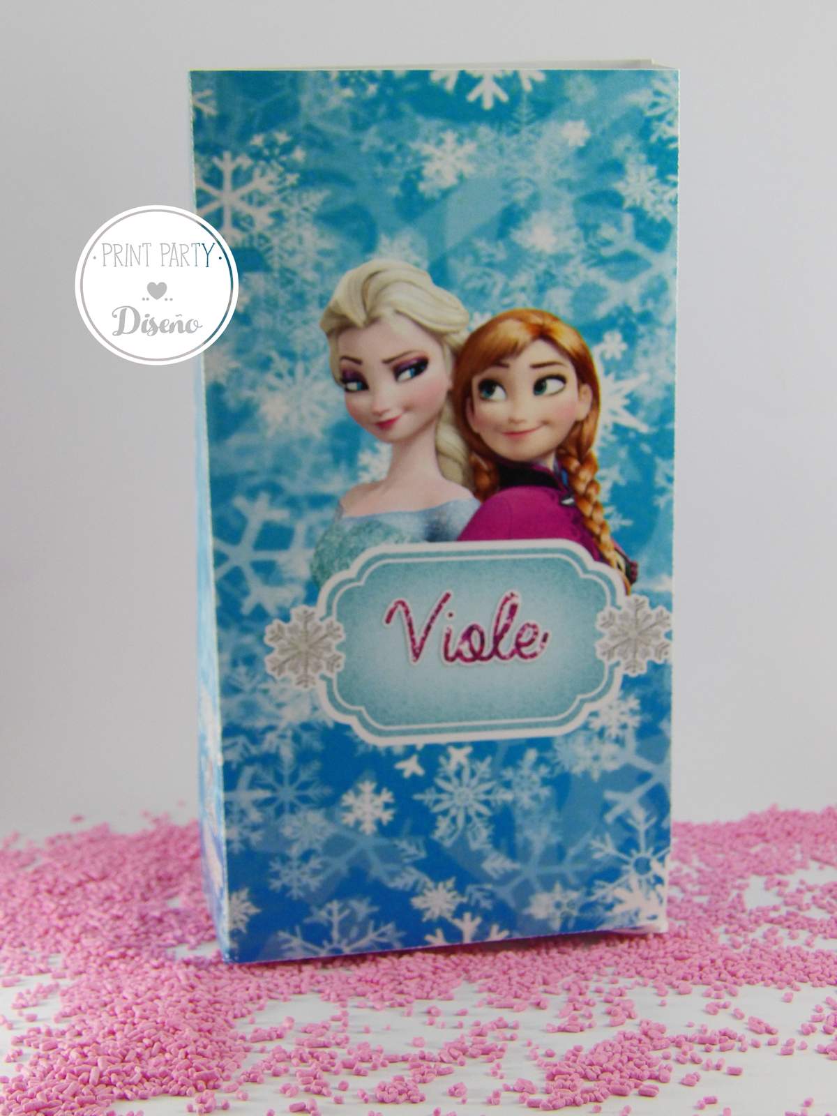 Frozen Plateado y Fucsia ♥  - Frozen (Disney)