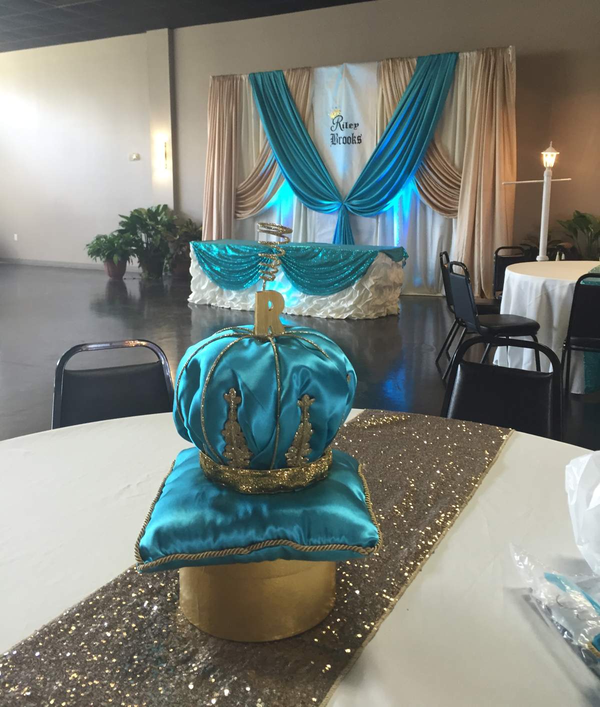 A Little Prince Baby Shower Baby Shower Party Ideas Photo 4 of 16 Catch My Party