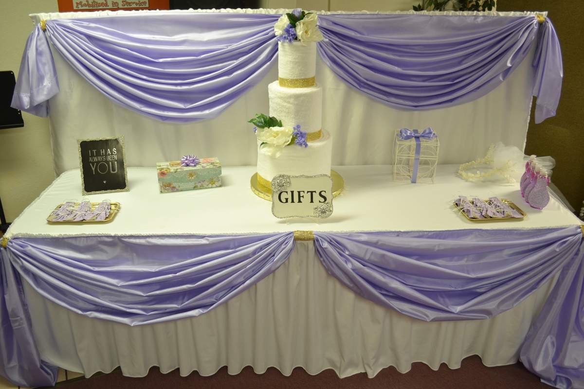 Stephanie's Bridal Shower - Lilac and Gold 