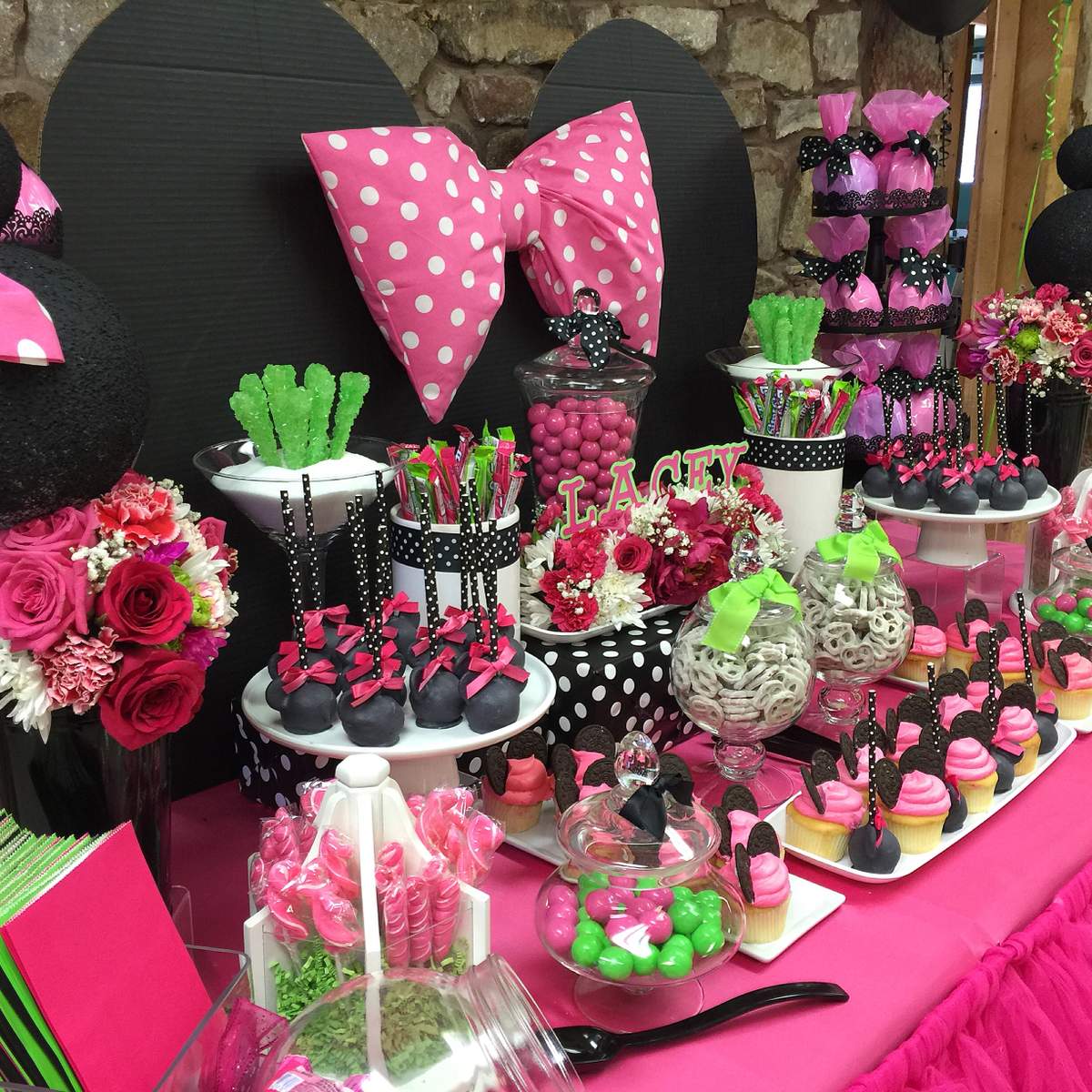 Lacey's Minnie Mouse Party - Minnie Mouse