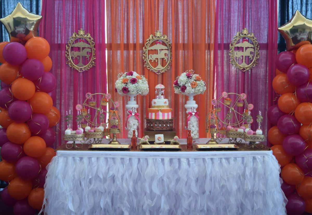 Awesome Carrousel Baby Shower - Carrousel