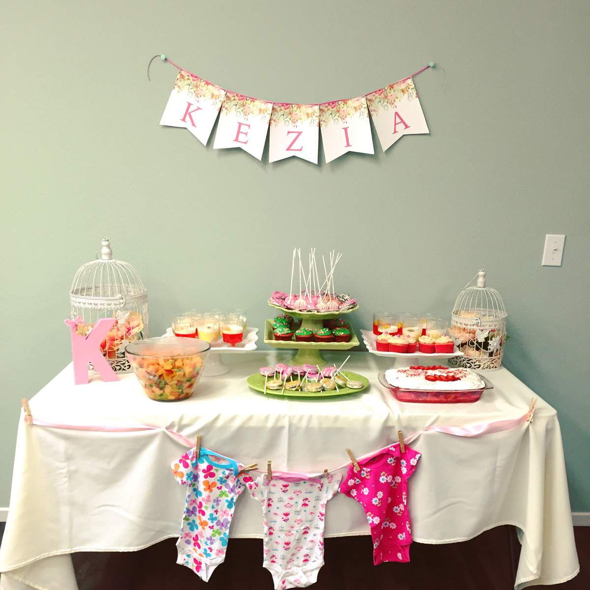 Kezia's Butterfly Garden Baby Shower - Butterflies