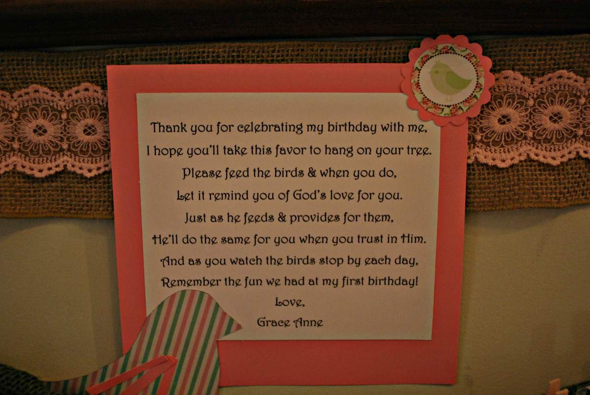 1st Birdie Birthday - 1st Birdie Birthday