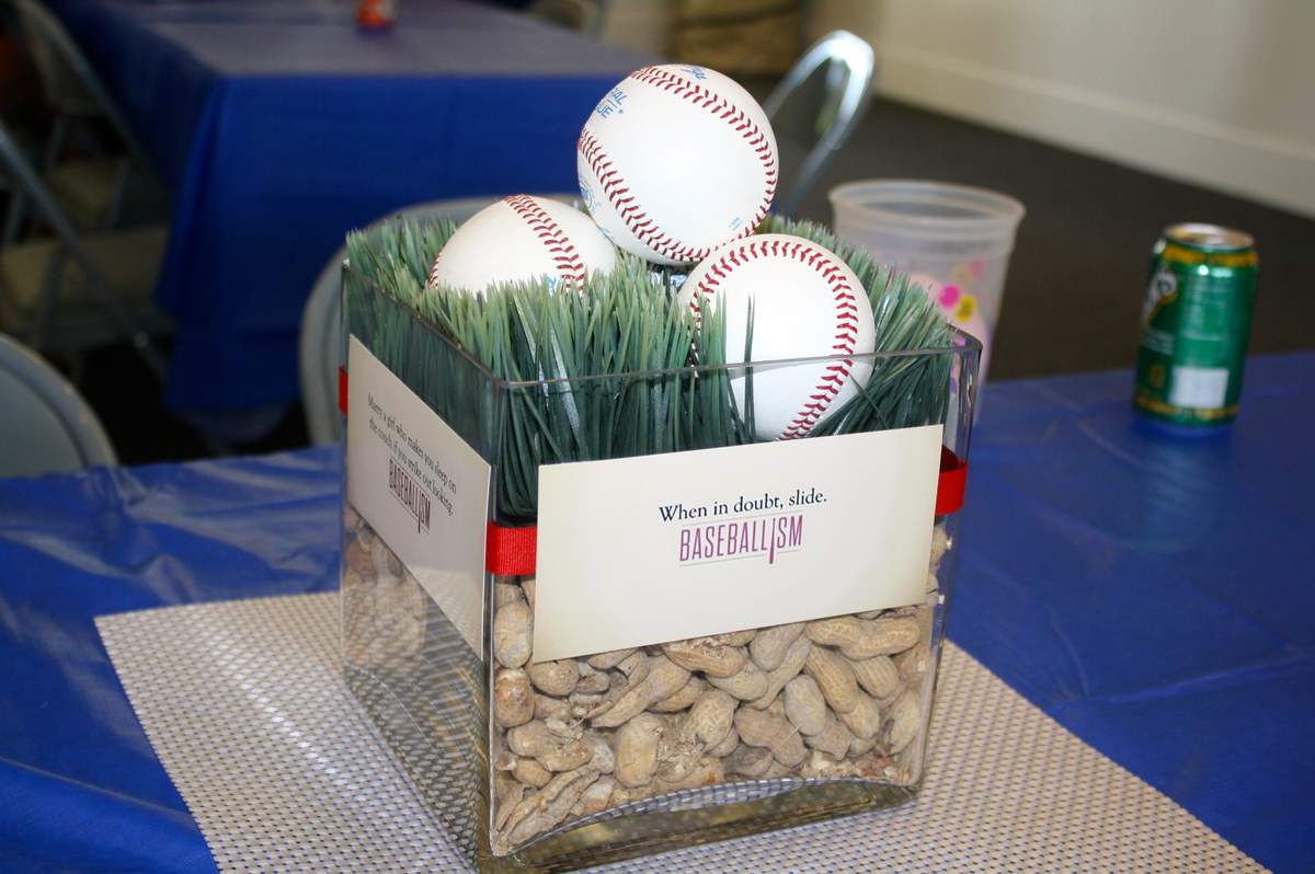 Baseball Graduation/End of School Party Ideas Photo 3 of 14 Catch