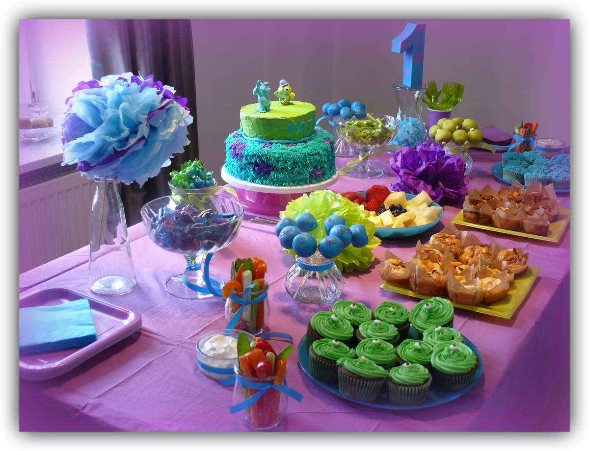 Matteo's First Birthday - Monsters Inc.