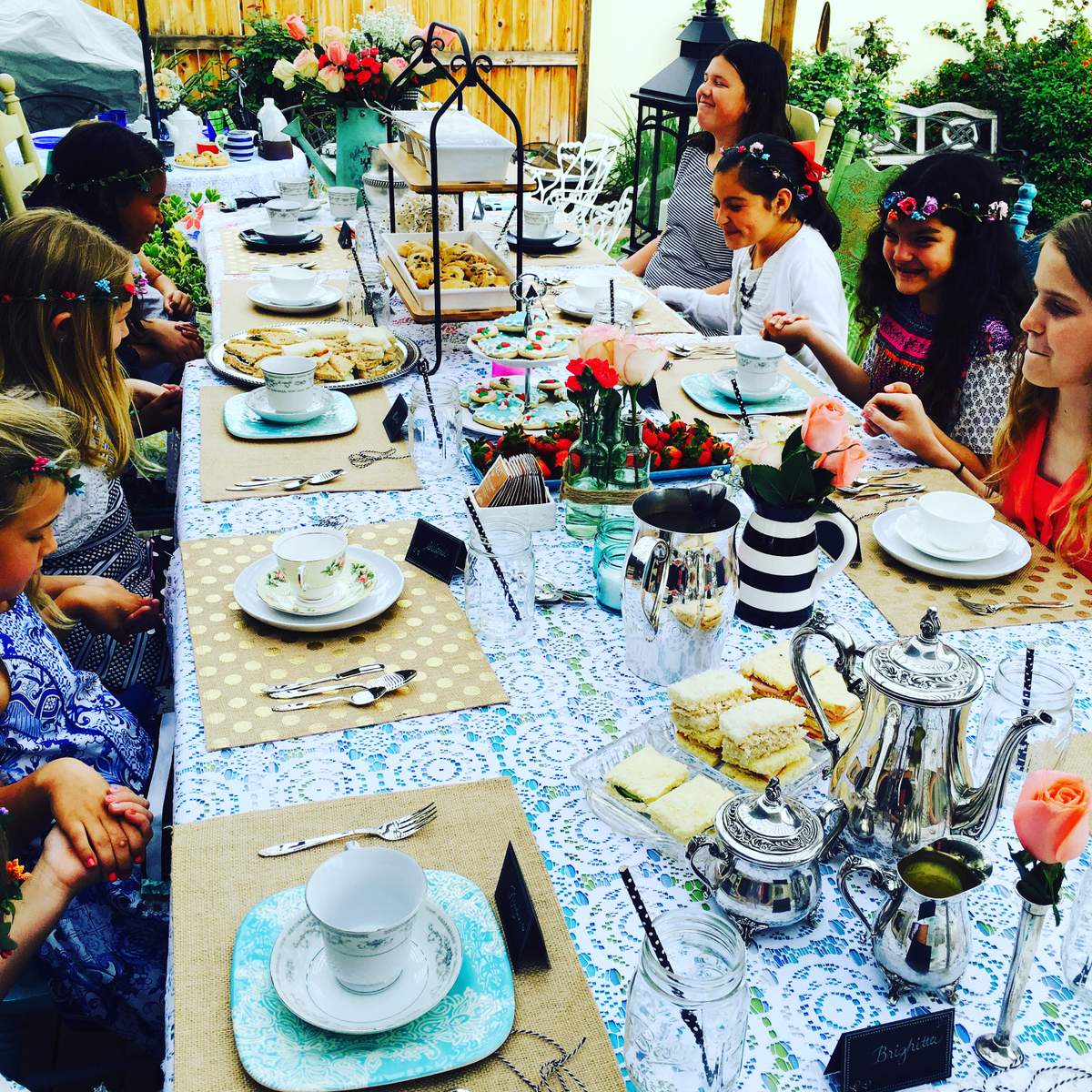 Brighitta's Birthday Tea - Tea Party