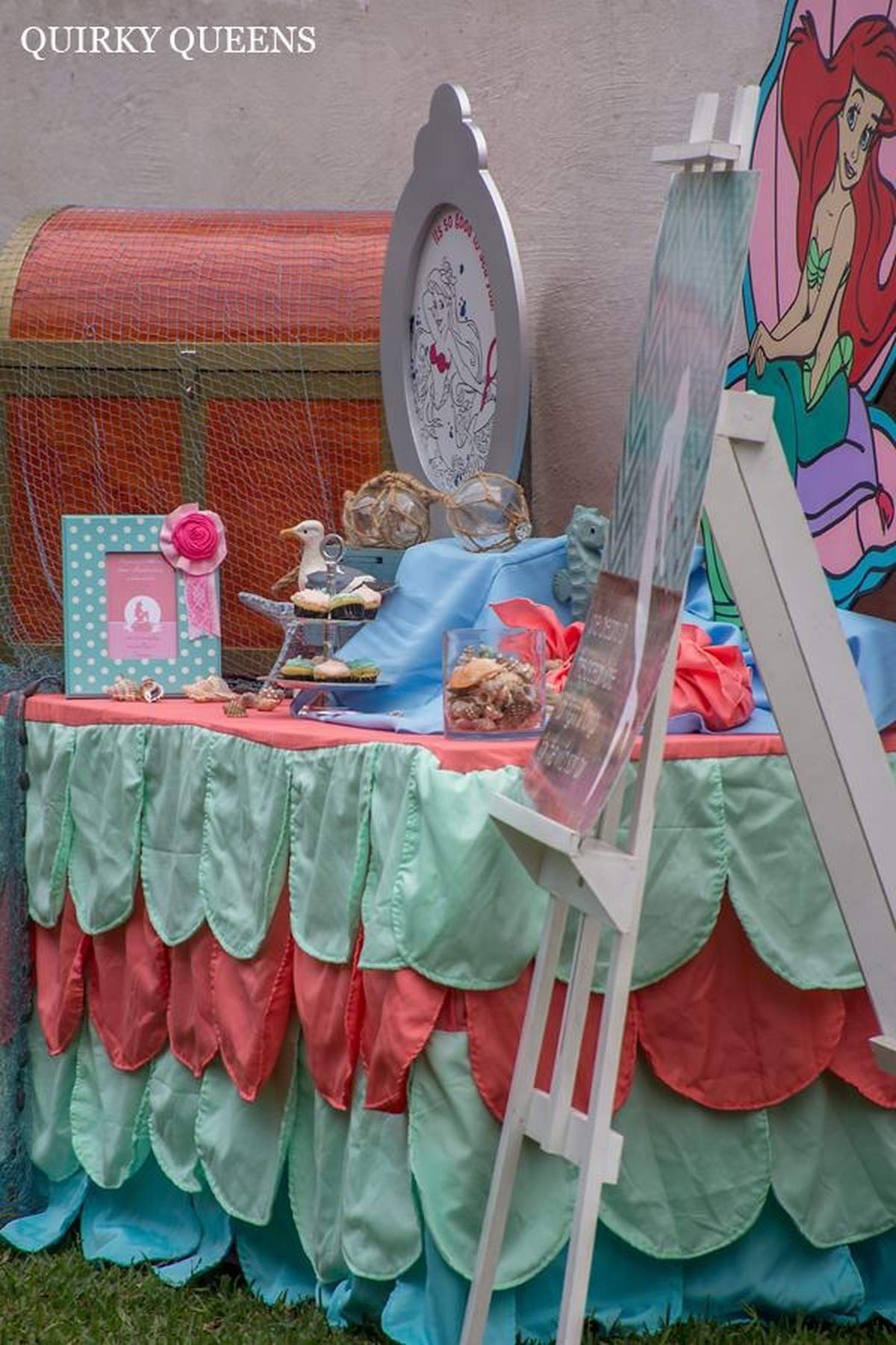 Mermain themed photo shoot - Mermaid