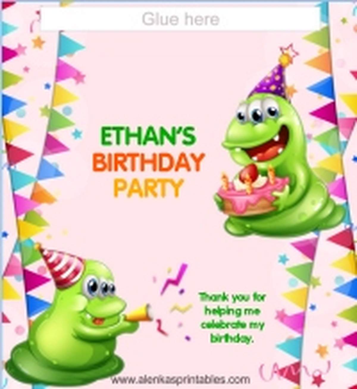 Monster Printables - Monster Candy Wrappers 