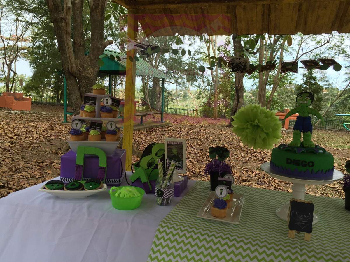 The Incredible Diego Birthday Party (Hulk) - Modern Hulk 