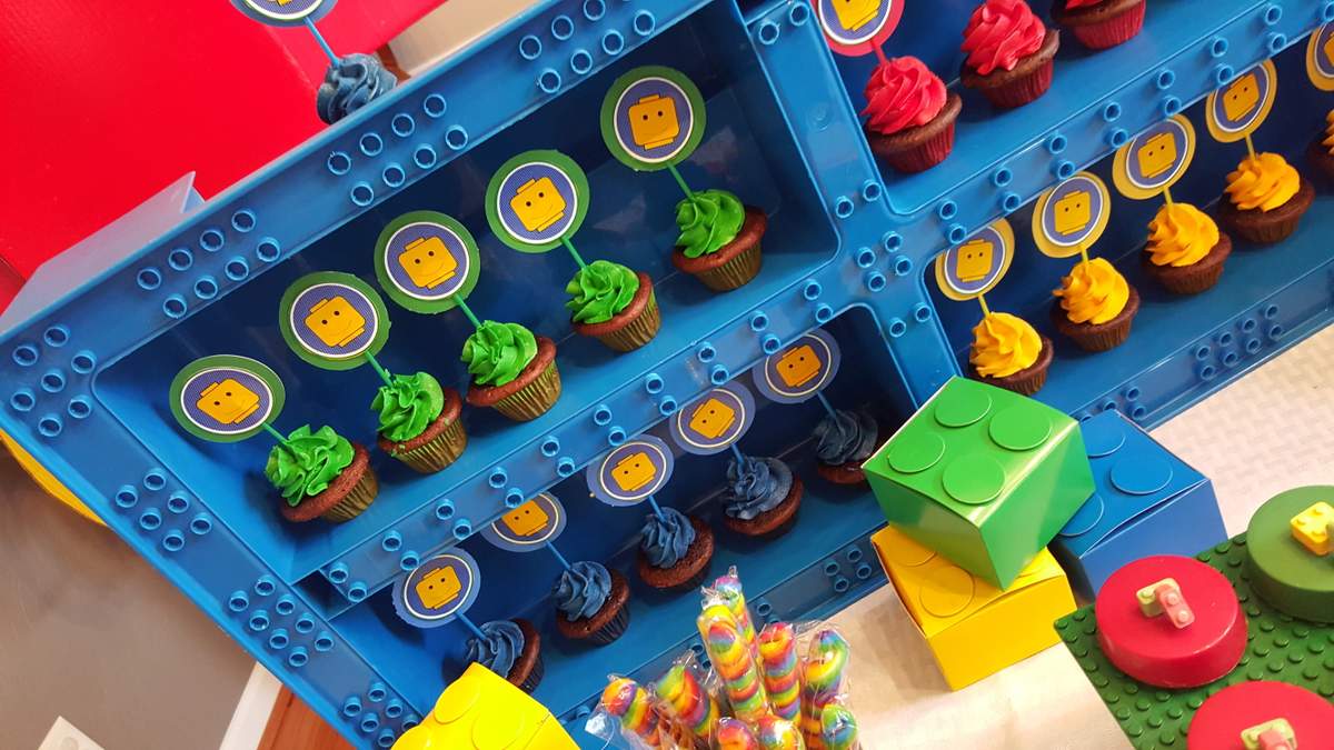 Mason's Lego Theme Birthday Party - Legos 