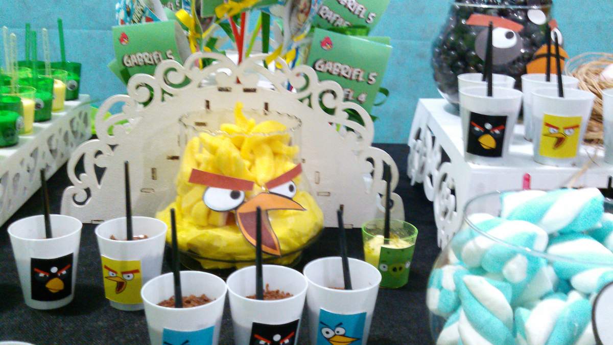 Biel & Rafa birds party - Angry Birds