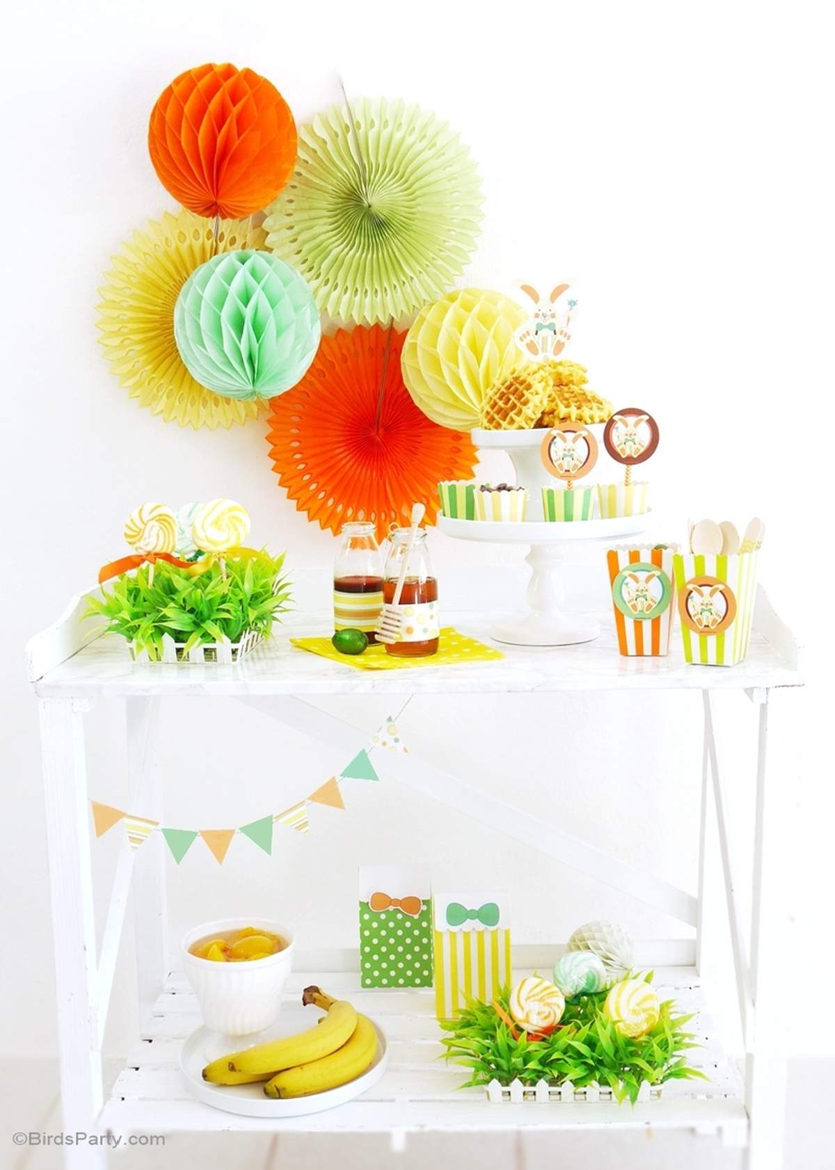 Easter Waffle Bar - Easter Bunny