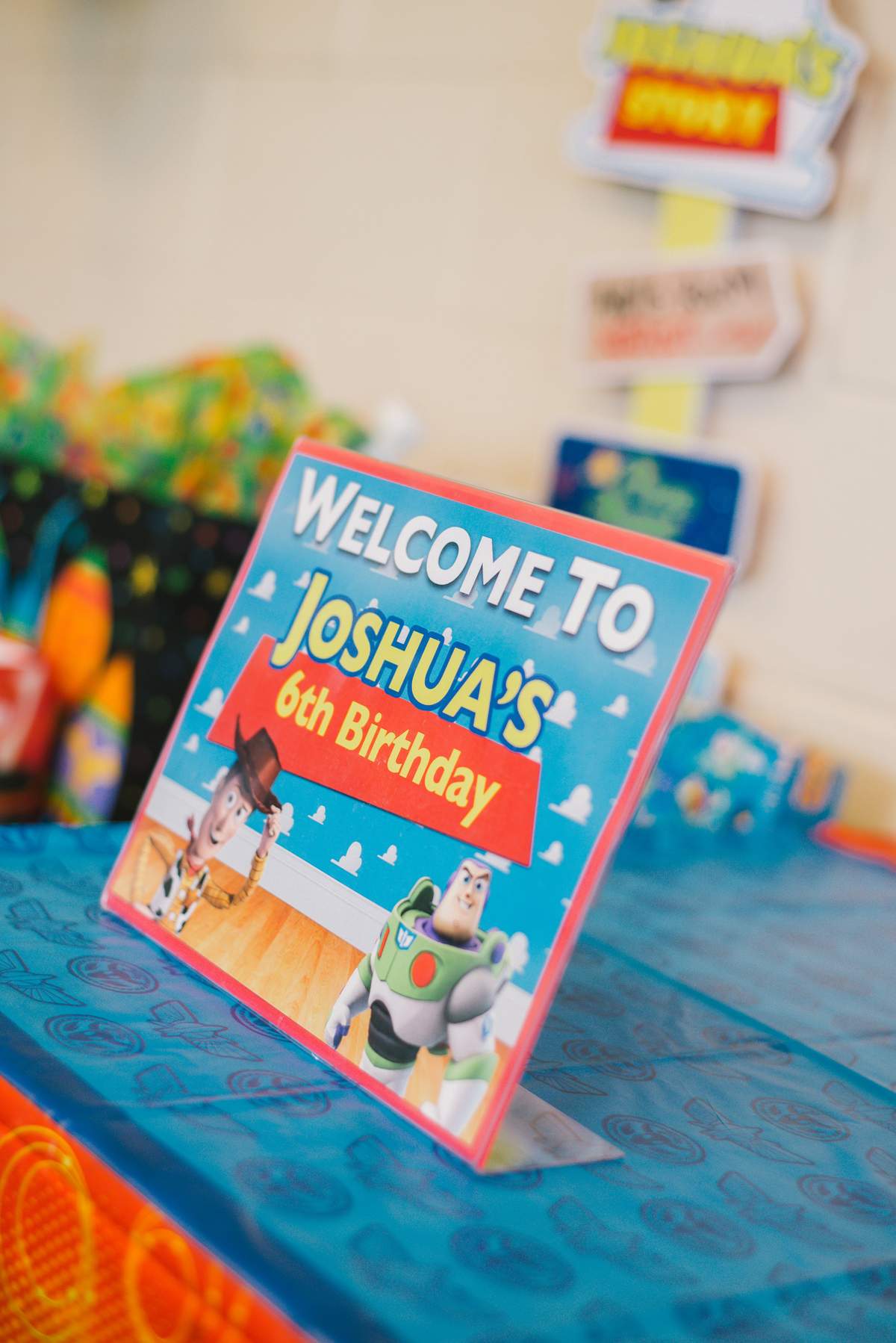 Joshua's 6th Birthday - Toy Story
