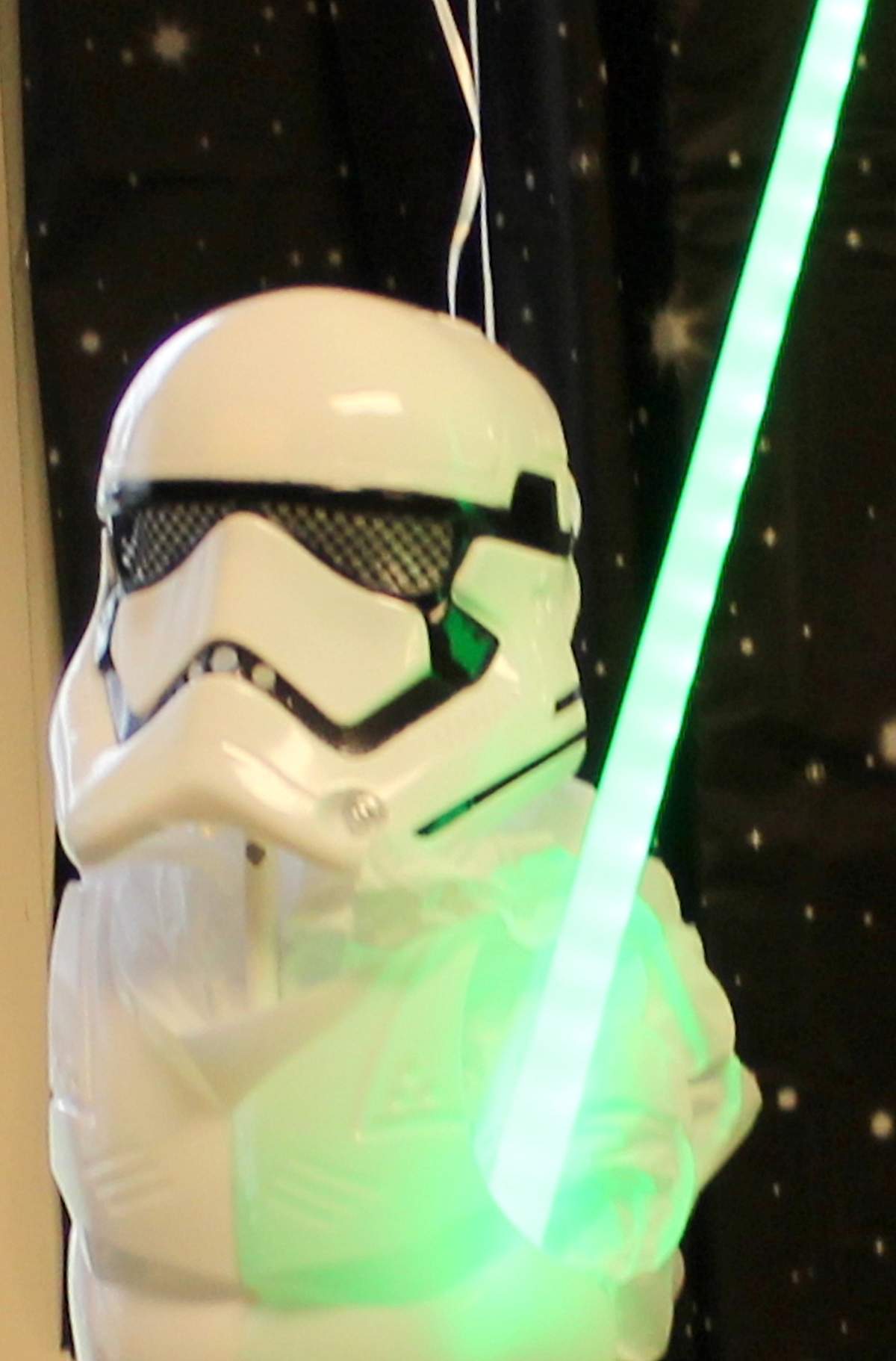 Star Wars birthday party for a 5-year-old and 7-year-old - Star Wars Jedi Training