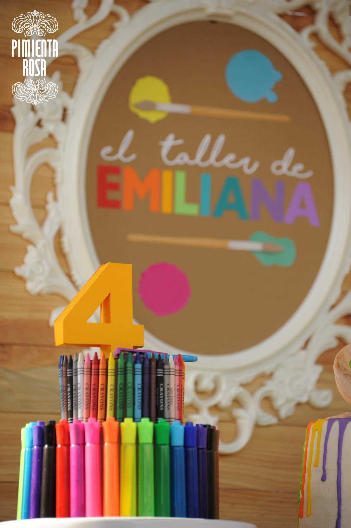 Emiliana's colorful workshop - Art party