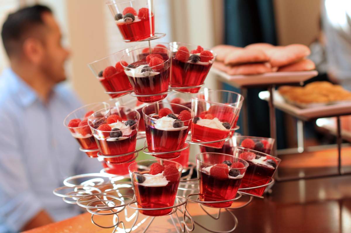 Pink and White Birthday Party Ideas Photo 5 of 17 Catch My Party