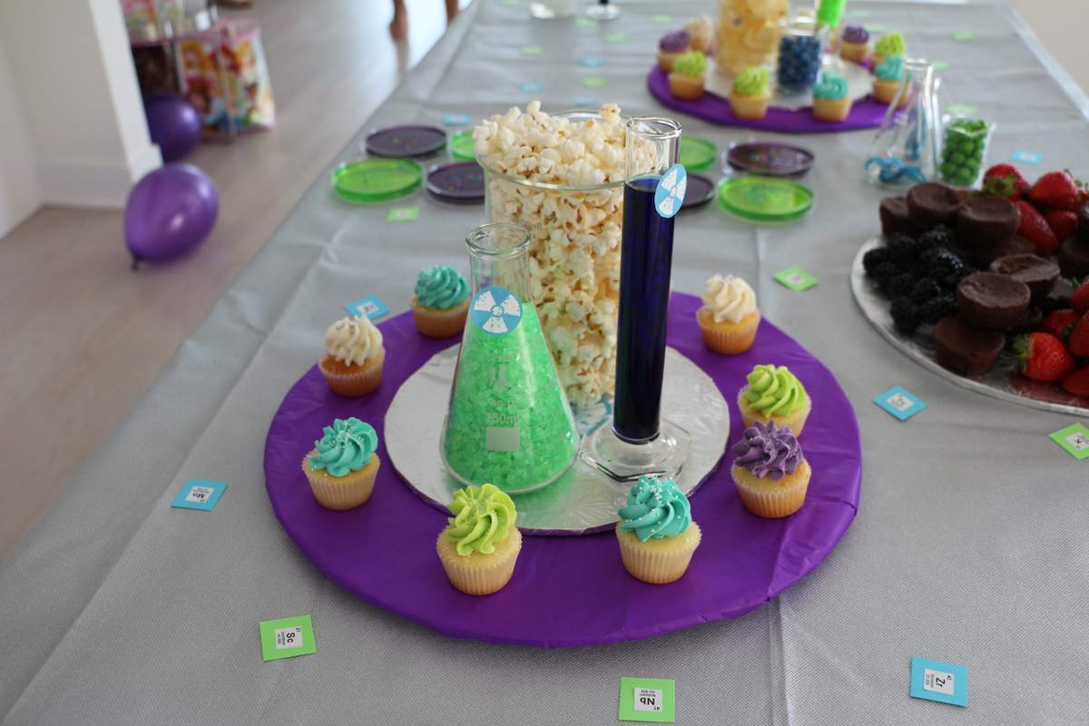 Milla's Mad Science party - Mad science 