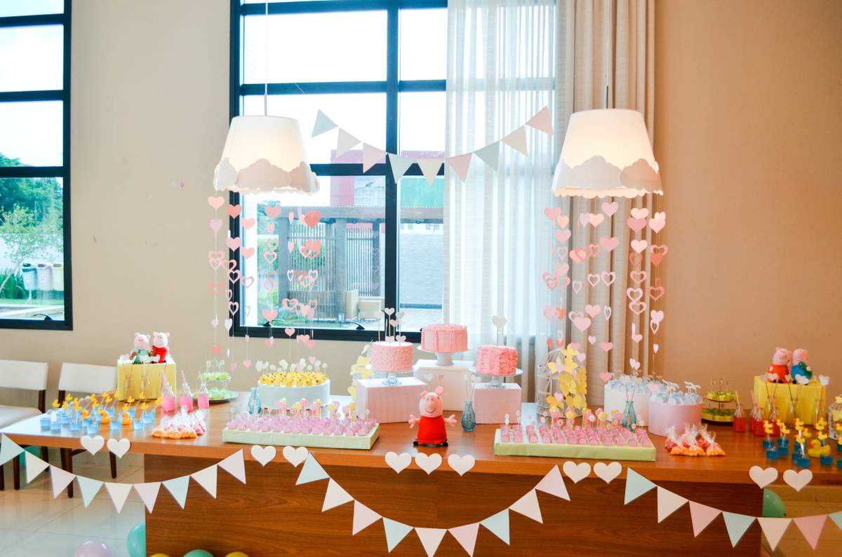 Ana Clara 3 anos - Peppa Pig
