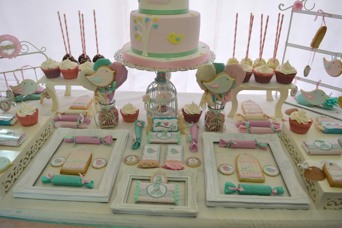 Pajaritos Shabby Chic  - 1st Birthday
