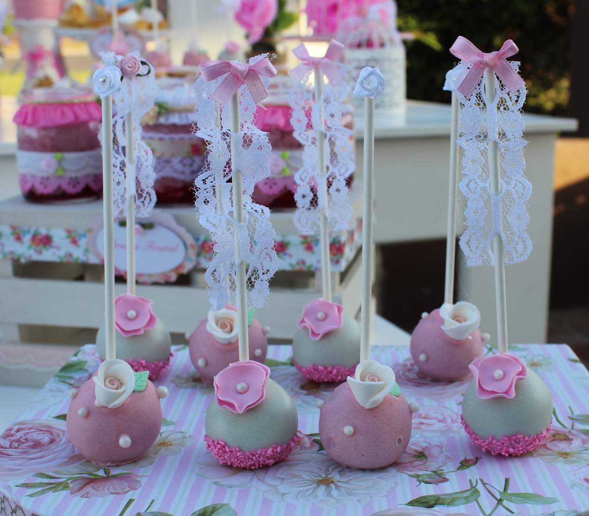 Shabby chic Birthday Party Ideas Photo 2 of 14 Catch My Party