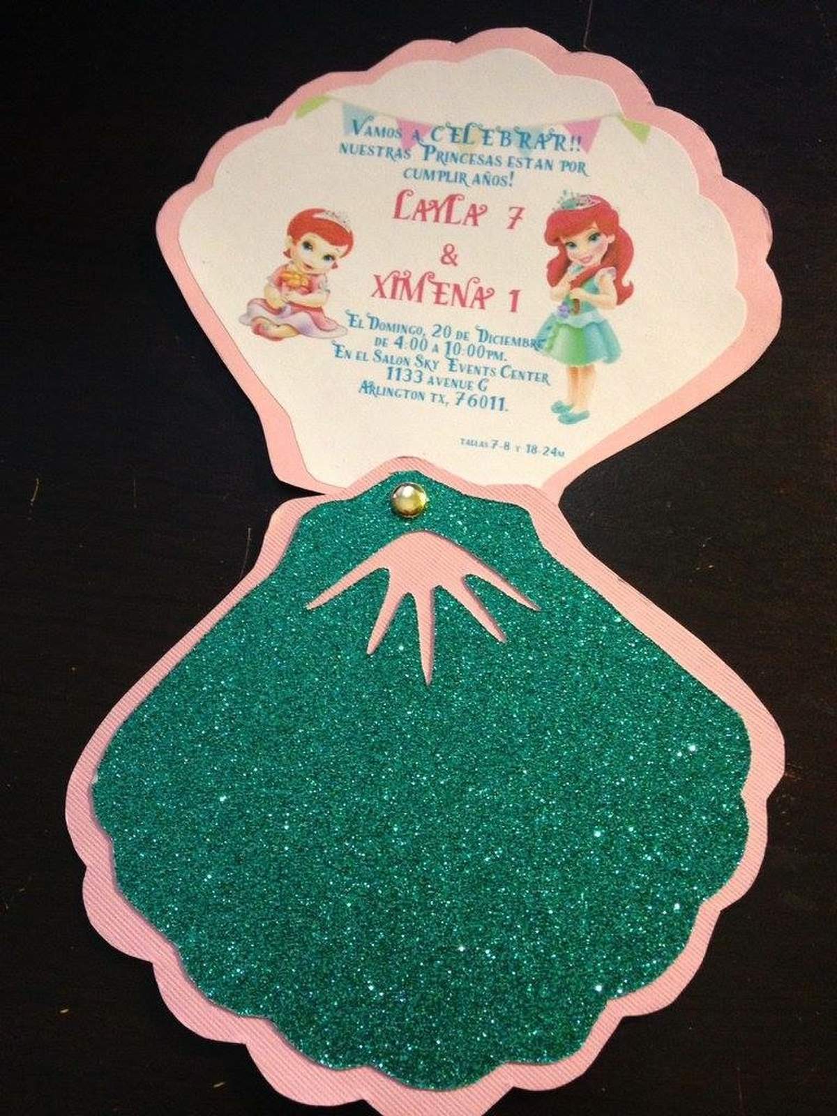 Mermaid sisters party  - Little mermaid 