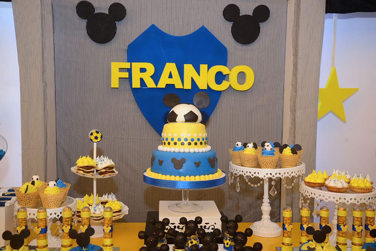 Mickey Mouse blue and yellow - Mickey Mouse