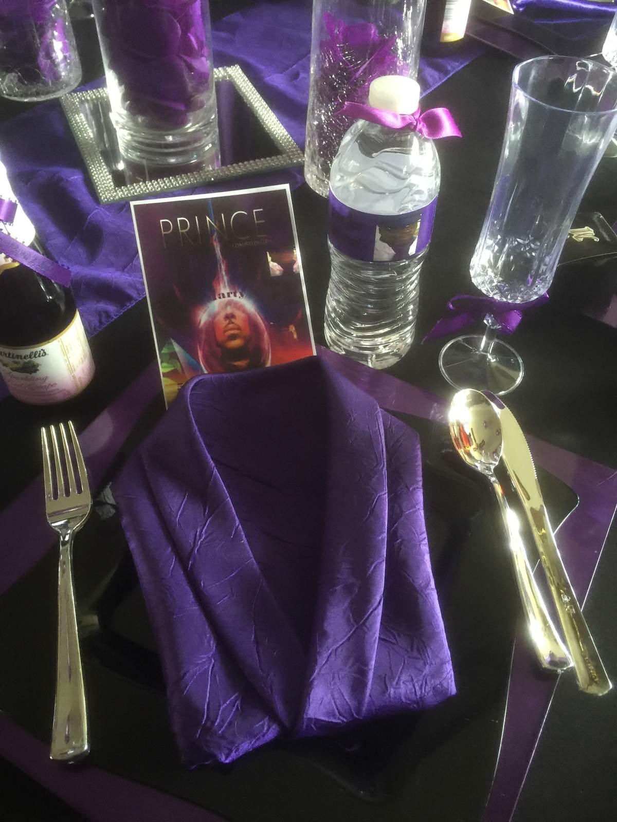 MARTY'S Let's Go Crazy Prince Inspired 50th Birthday Dinner  - Prince Inspired & Purple