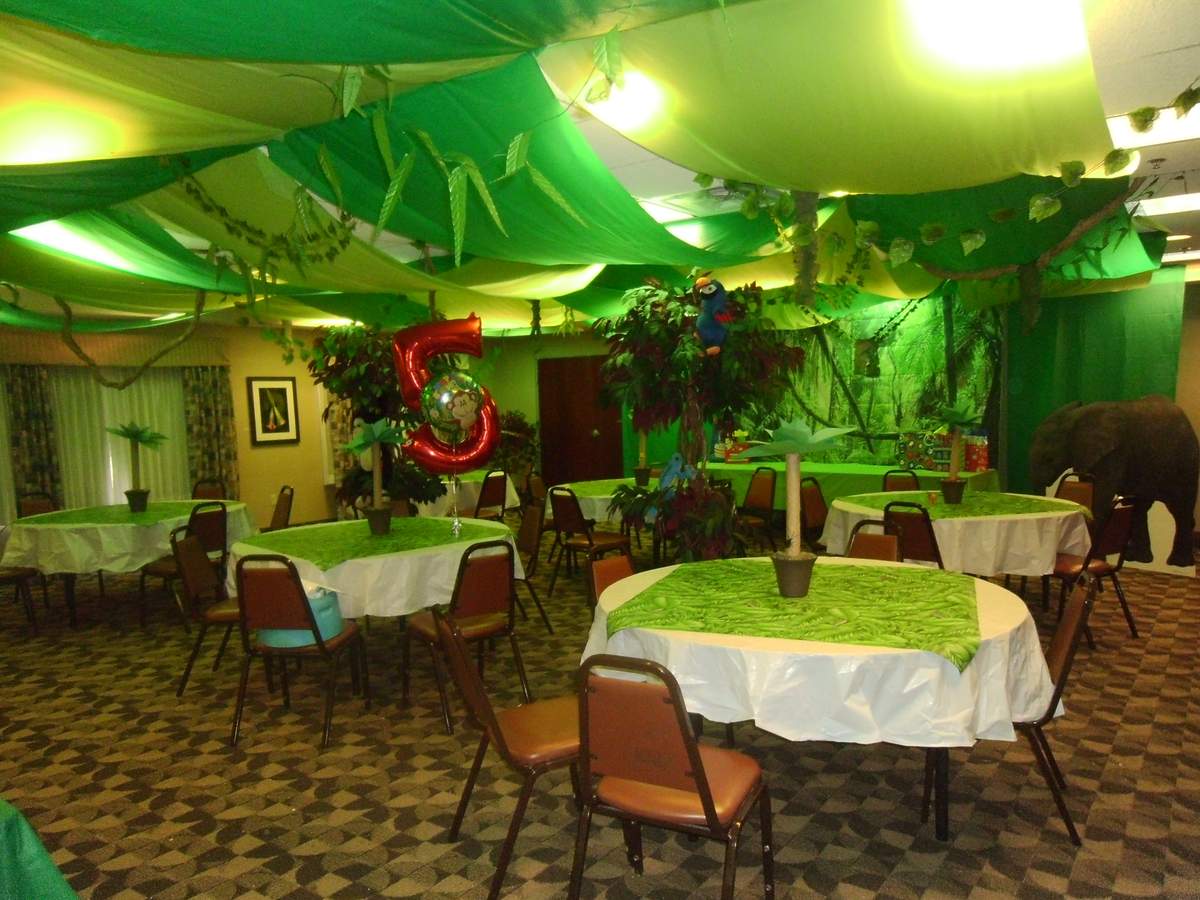Rainforest / Jungle Birthday Party Ideas Photo 1 of 40 Catch My Party