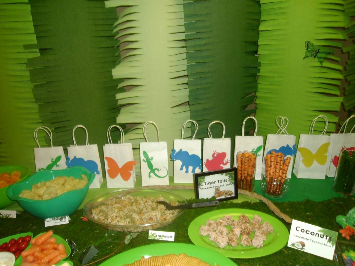 Rainforest / Jungle Birthday Party Ideas Photo 1 of 40 Catch My Party