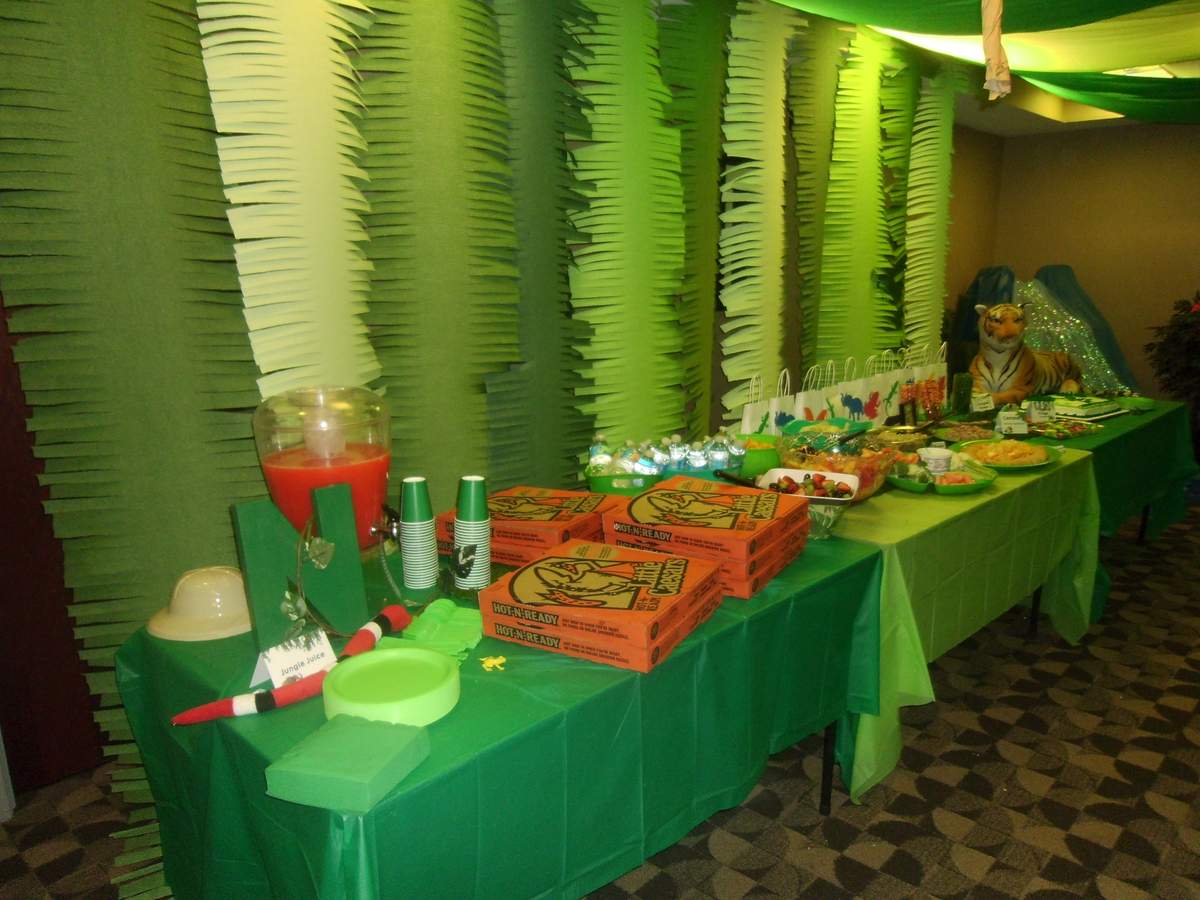 Rainforest / Jungle Birthday Party Ideas Photo 1 of 40 Catch My Party