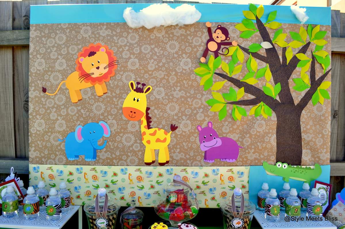 A Jungle Safari Labour of Love! - Jungle/ Safari themed birthday party