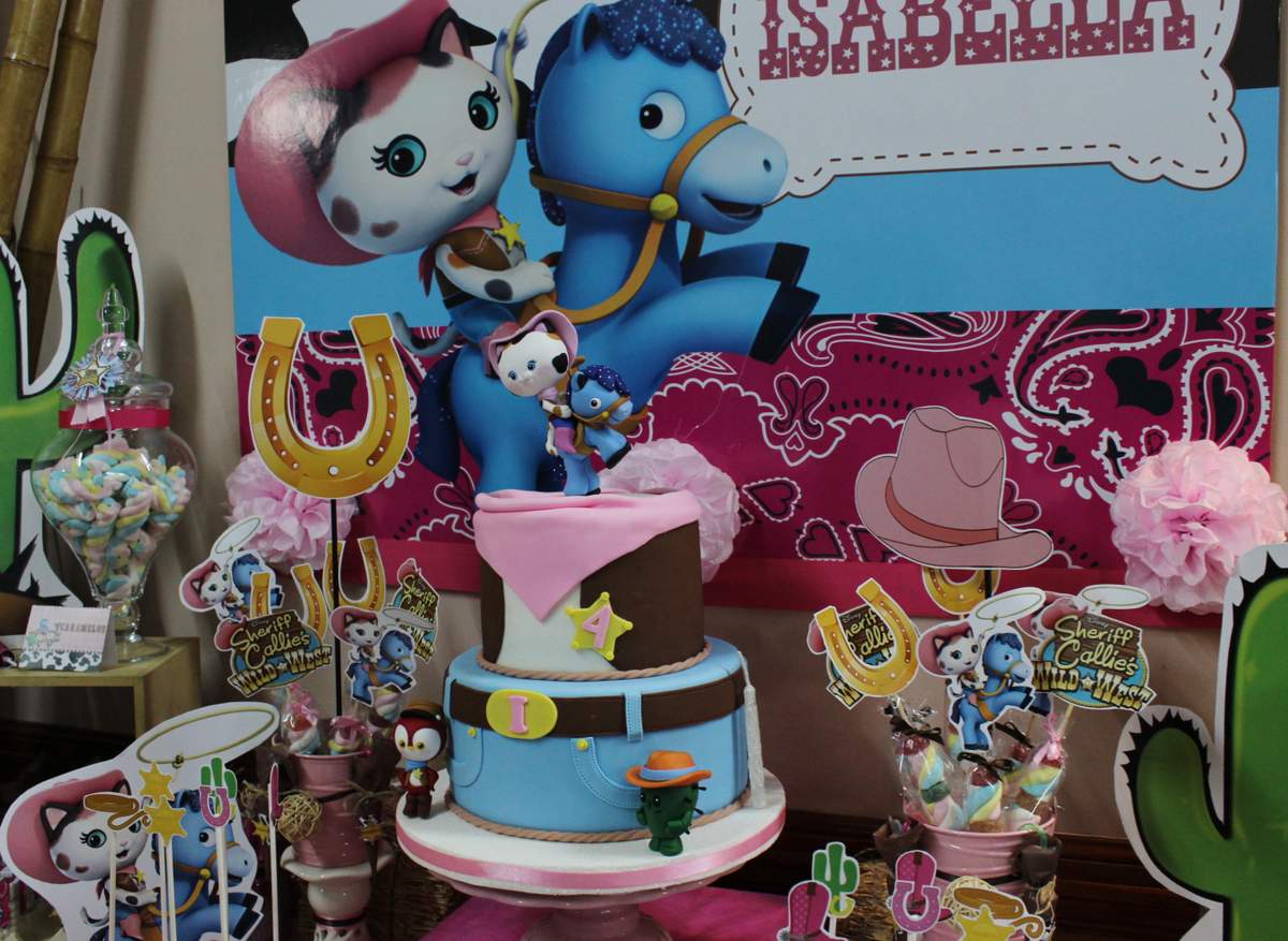 Sheriff Callie Birthday Party Ideas | Photo 7 of 12 | Catch My Party