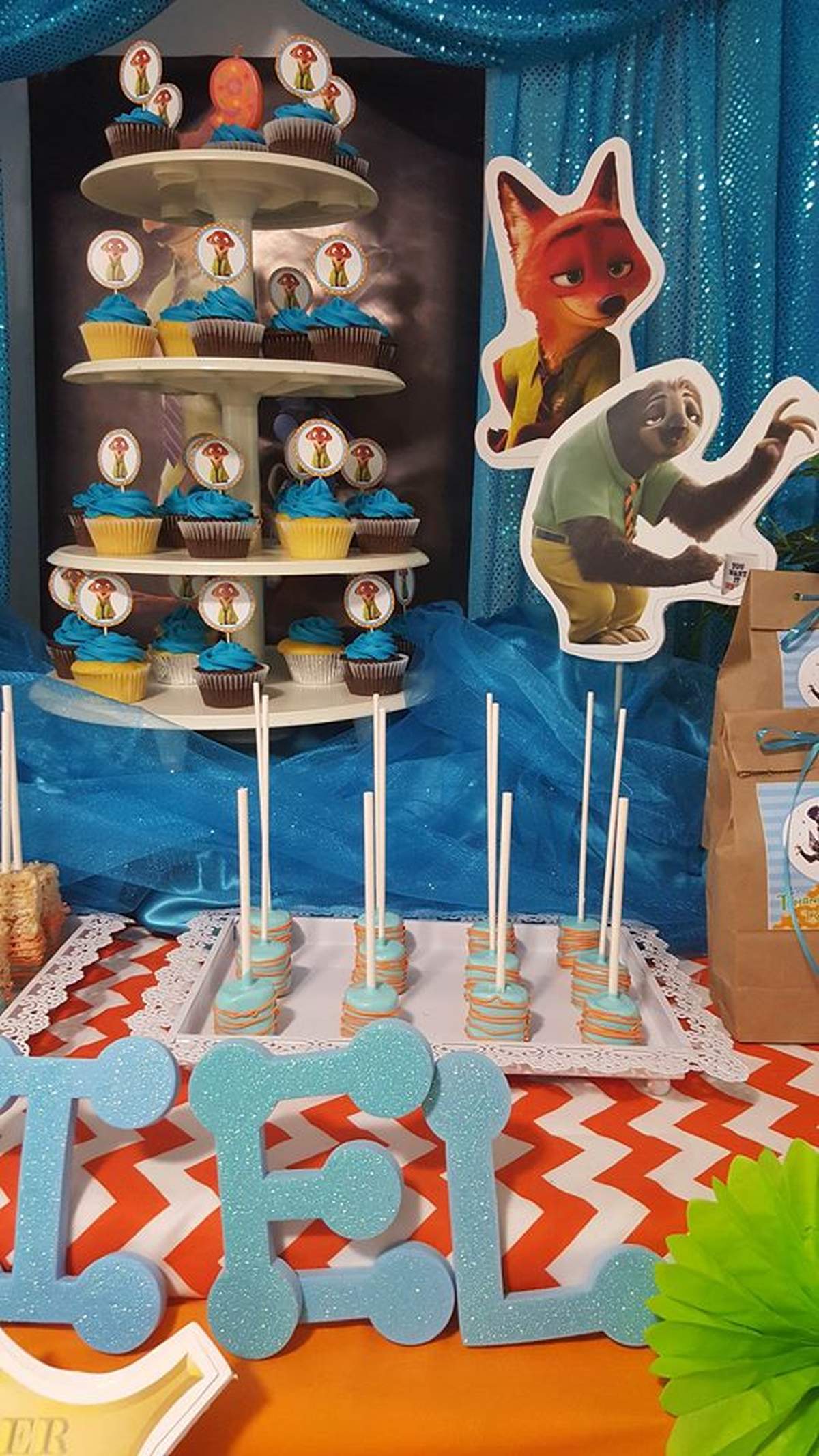 ZOOTOPIA Birthday Party Ideas Photo 16 of 19 Catch My Party