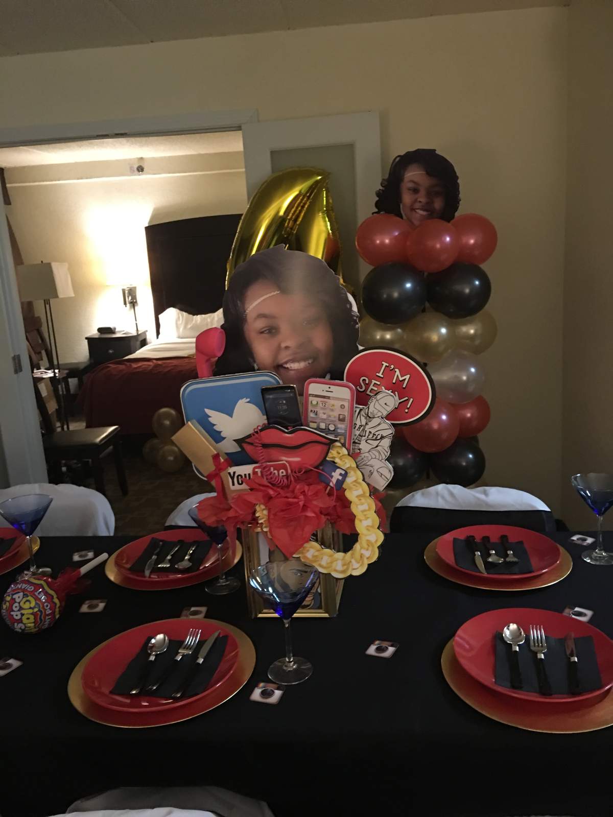 Niah's All about me themed Birthday Party - All about me