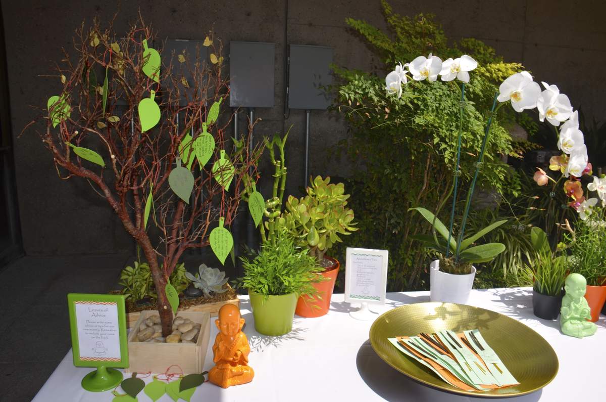 Zen, Mind Belly Soul, japanese garden Baby Shower Party Ideas Photo 4