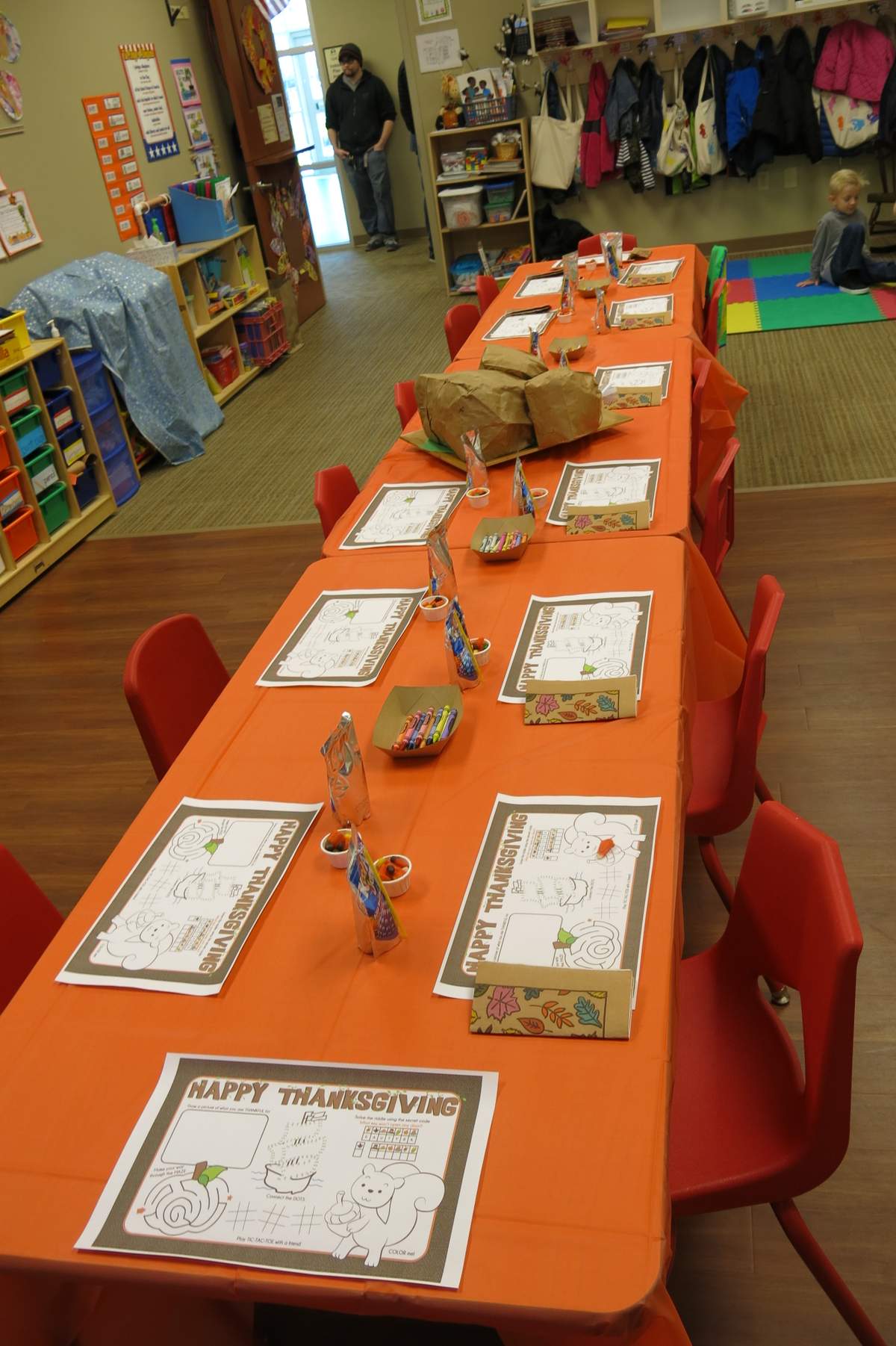 Kindergarten Thanksgiving Party - Thanksgiving