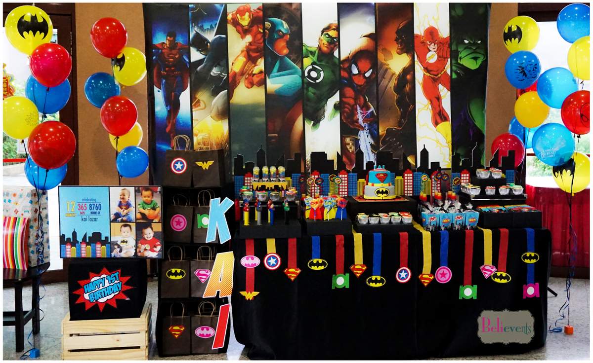 Super Party! - Superheroes