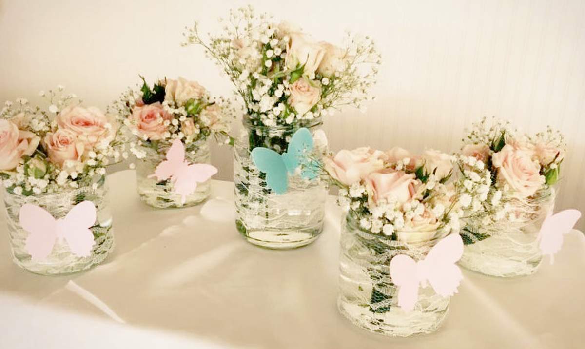 Spring Flowers Baptism Party Ideas Photo 1 of 25 Catch My Party