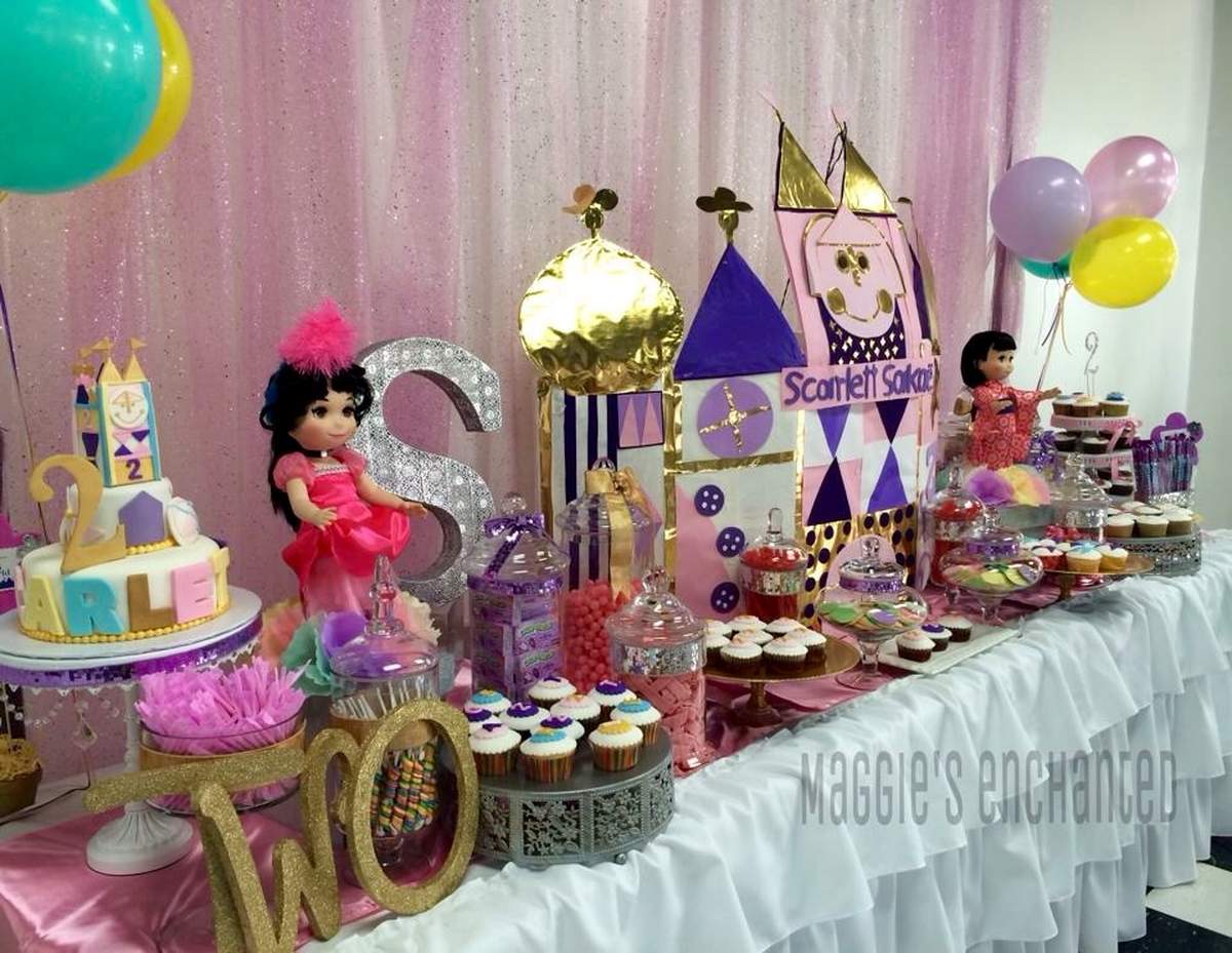 Scarlett's Second Birthday  - It's a Small World