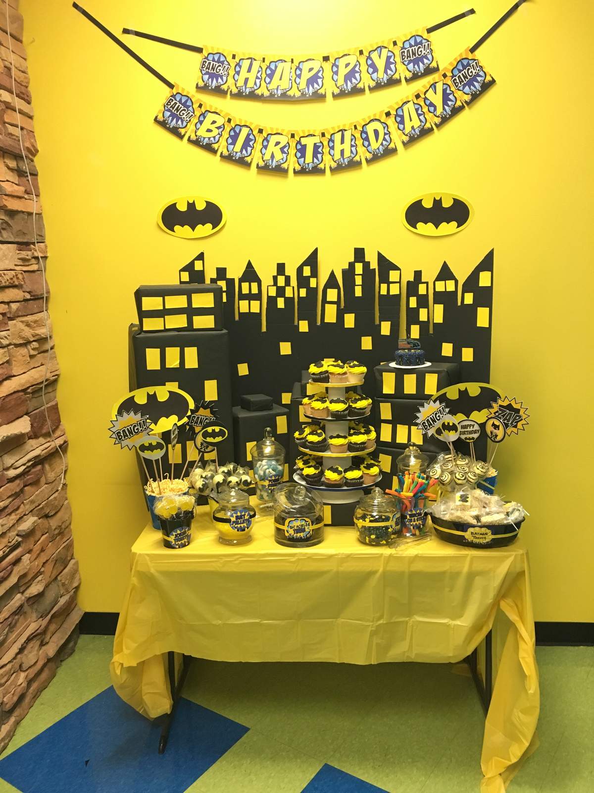 Batman Birthday Party Ideas Photo 4 of 19 Catch My Party