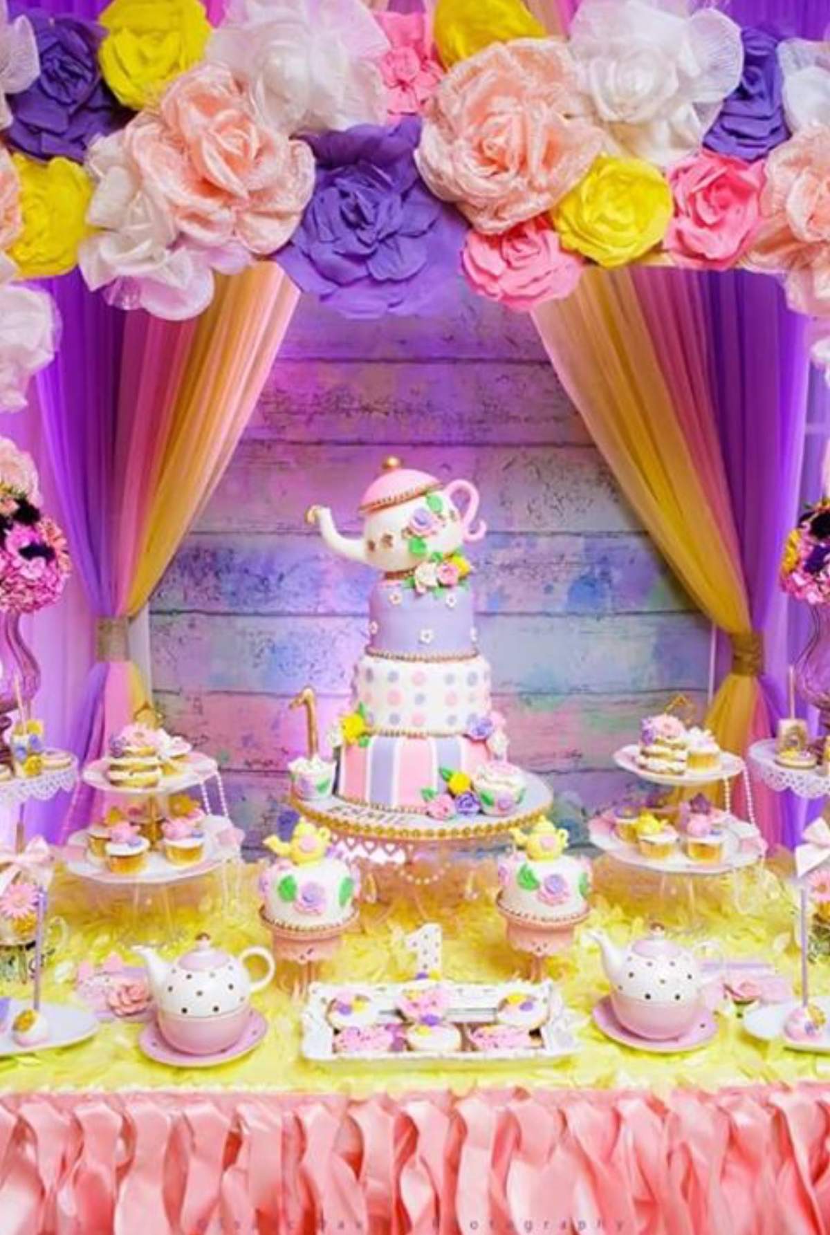 Esmie first bday  party - Tea Party