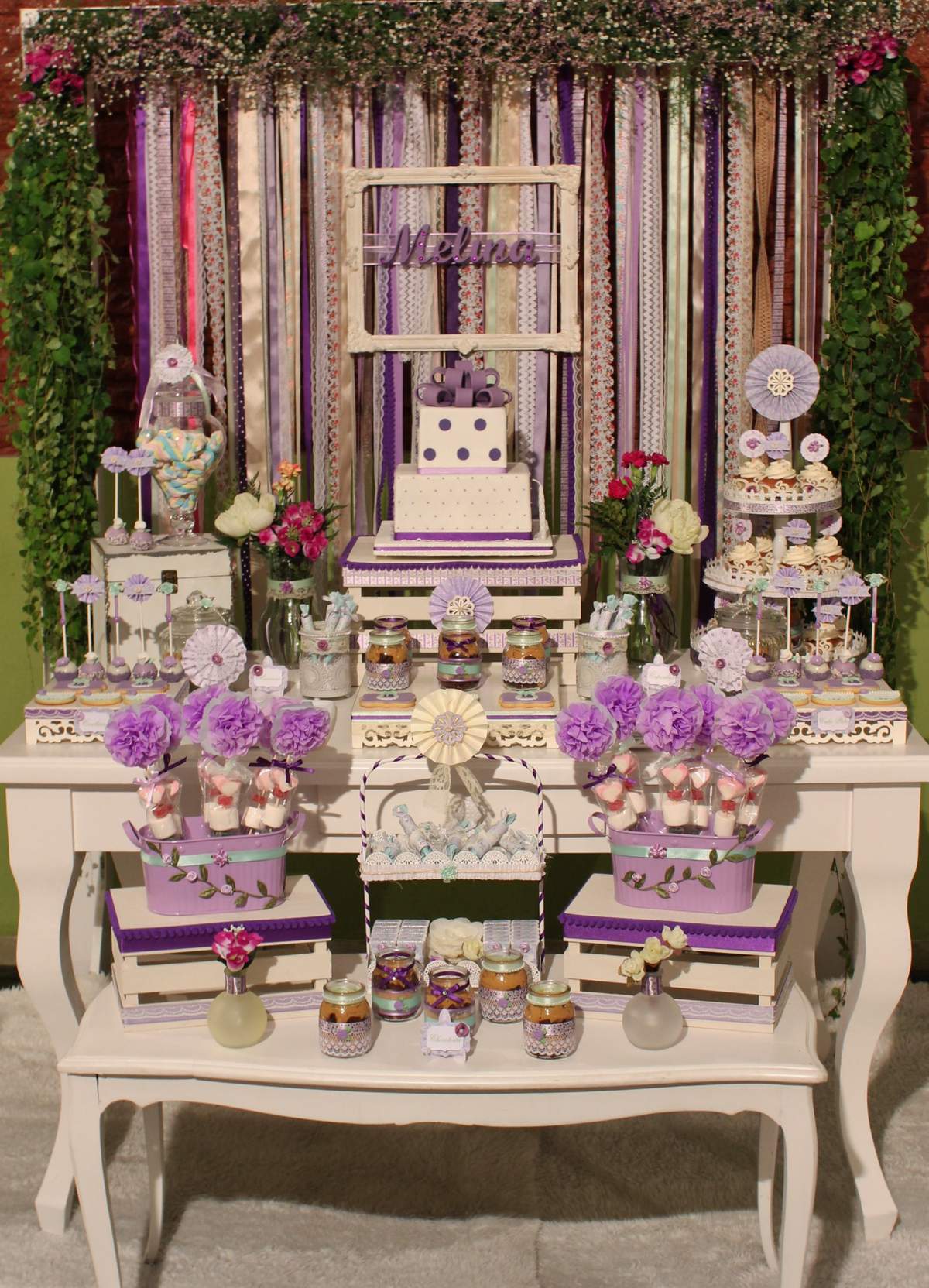 Violet & Lilac Sweet Party  - Shabby chic